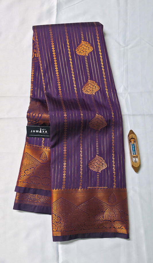 Purple Vairaoosi Saree