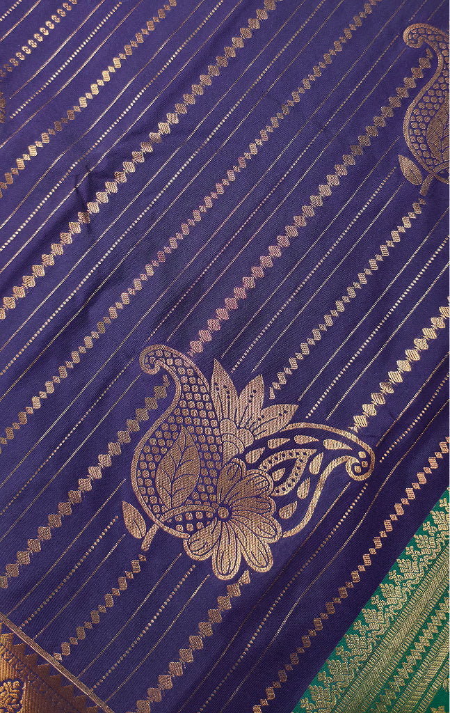 Purple Vairaoosi Saree