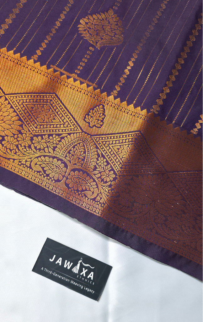 Purple Vairaoosi Saree