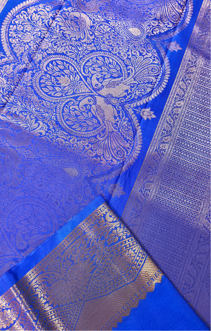 Orangy Red Vairaoosi Saree